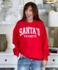 santa's favorite sweatshirt red