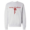 Merry Christmas With Bow Crewneck Sweatshirt