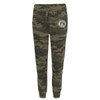 Monogrammed Camo Sweatpants