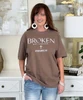 broken but chosen tee brown