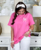 pocket bunny ears with bow tee