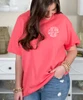circle pocket monogram tee close up