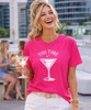 Tini time graphic tee model