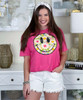 boho flower smile tee