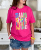 sunshine state of mind graphic tee close up