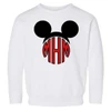 Boys Monogrammed Head Bow Graphic Shirt