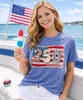 patchwork 250 flag tee model image