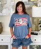 patchwork 250 flag tee