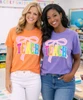 teach with pink bow group image
