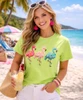 tropical flamingo model image