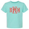 Girls Strawberry Fishtail Monogram Graphic Shirt