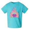 Monogrammed Girls Lilly Castle Graphic Shirt