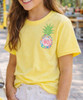 MONOGRAMMED POCKET LILLY PINEAPPLE closeup