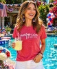 America est 1776 graphic tee model 1