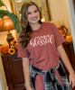 Simply Blessed Bella Canvas Tee - Heather Clay