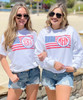 Monogrammed Flag Graphic Tee