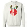 Personalized Reindeer Antlers With Lights Graphic Tee