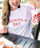 Chick-Fil-A Diet Graphic Tee Shirt