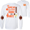 Monogrammed On Game Day We Wear T-Shirt