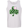 Personalized Leopard Shamrock Graphic Tee