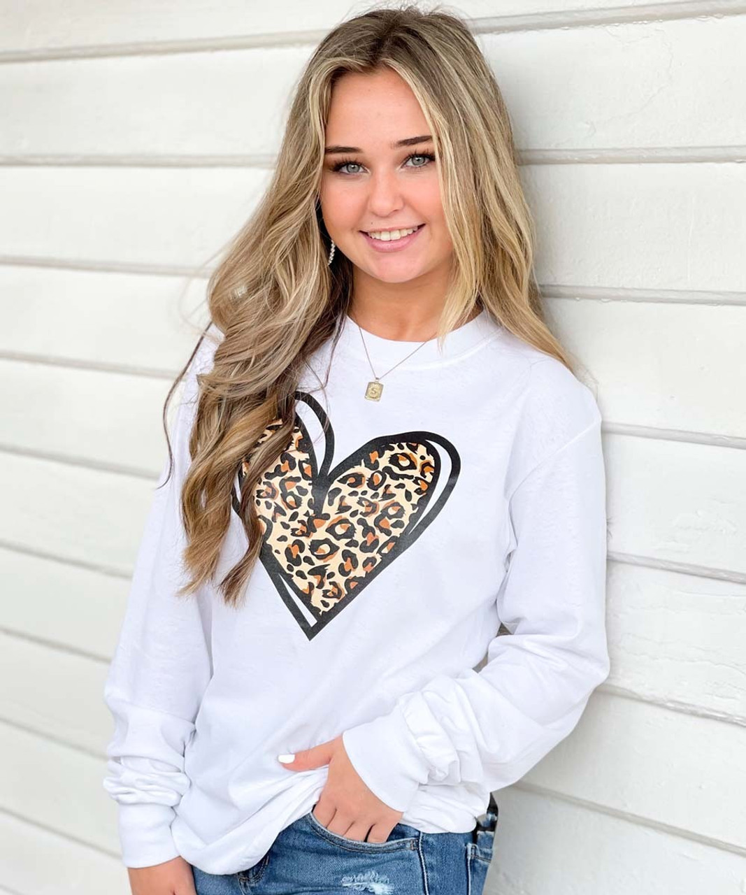 Leopard Heart Shirt