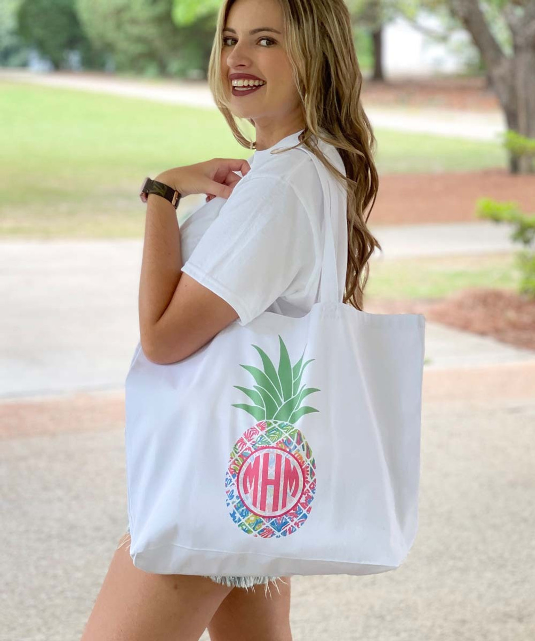 Ecoright's FineApple Zipper Tote Bag - Tropical, Eco-Friendly & Stylish –  ecoright