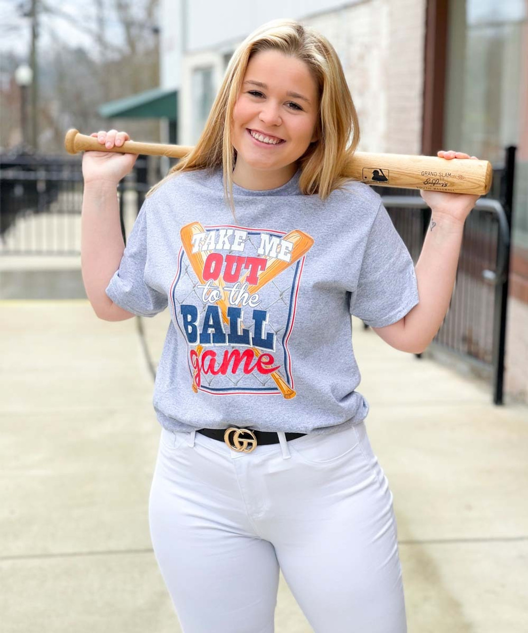 feedback Vooraf Muf Take Me Out To The Ball Game Shirt