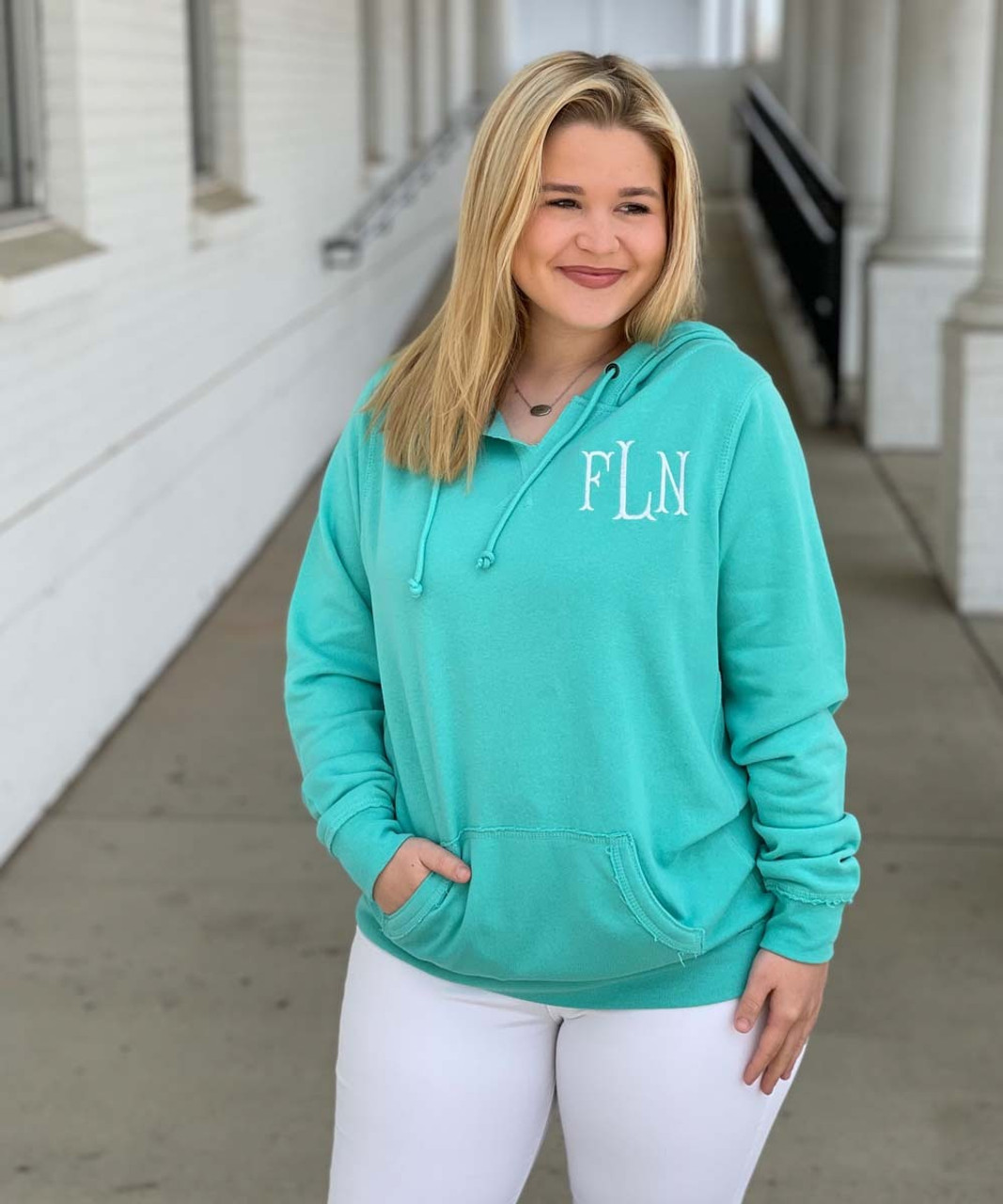 Monogrammed Ladies Hoodie