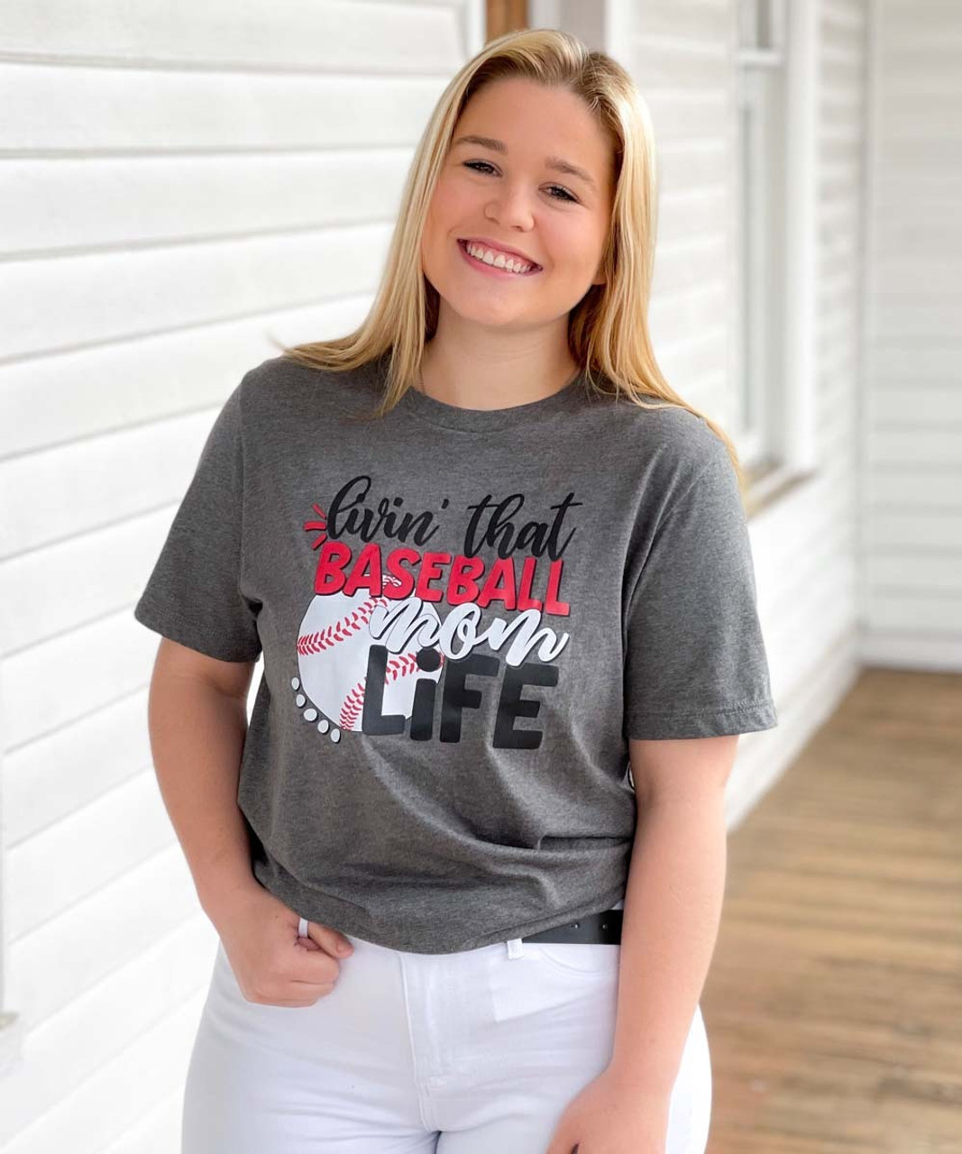 Baseball shirts, Baseball Mom Shirt, Baseball Shirts for Wo - Inspire Uplift