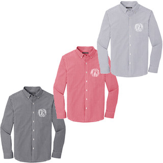 monogrammed button down shirts