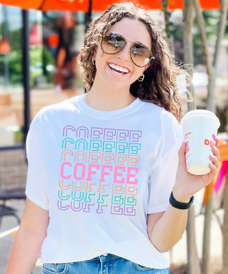 Coffee Stacked Graphic Tee