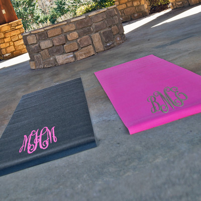  Monogrammed Yoga Mat 