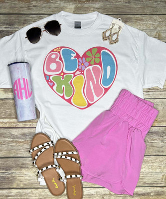 Be Kind Heart Graphic Shirt