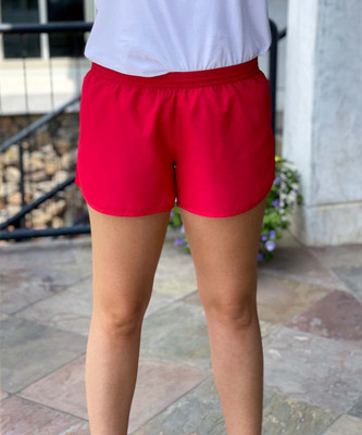  Wayfarer Athletic Shorts - Red 
