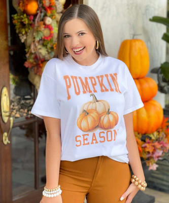  Pumpkin Season Graphic Tee 