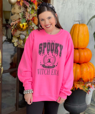  In My Spooky Witch Era Graphic Sweatshirt 