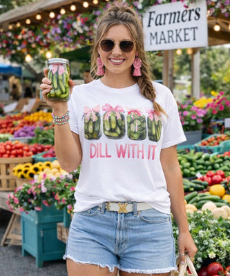 dill with it tee model image