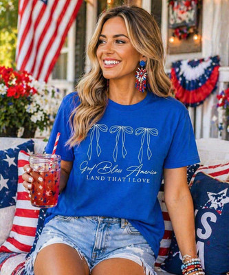 god bless america bow trio model image