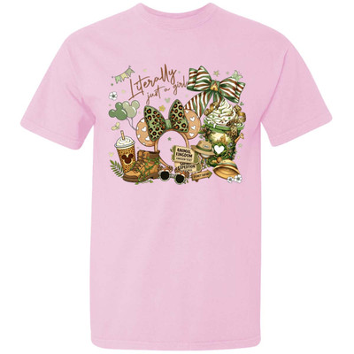 Literally Just A Girl Safari Graphic Comfort Colors Shirt
