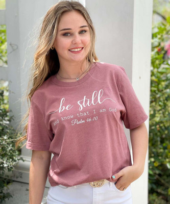 Be Still Bella Canvas Tee