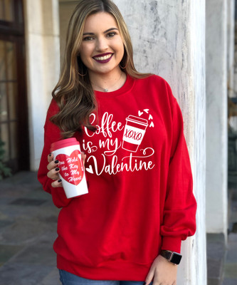 Coffee Is My Valentine Shirt