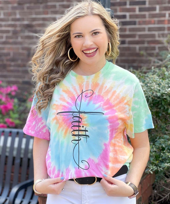 Rainbow tie clearance dye shirt