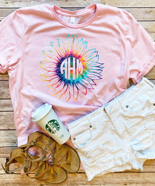 tie dye bella canvas