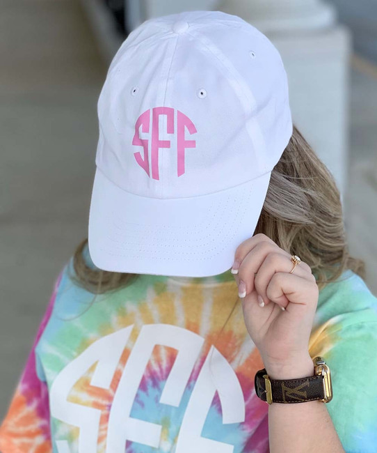 Full Monogram Ladies Unstructured Cap