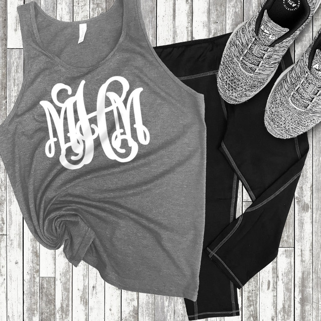 Monogrammed and Personalized Tank Top