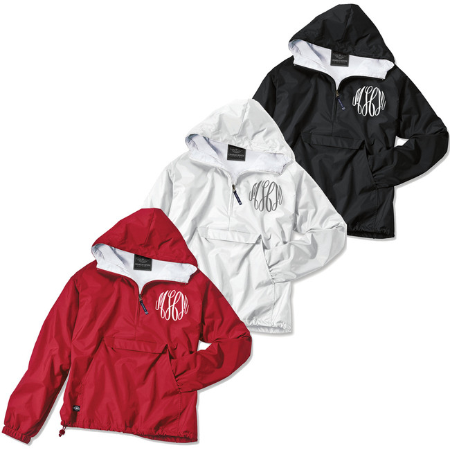 pullover rain jacket