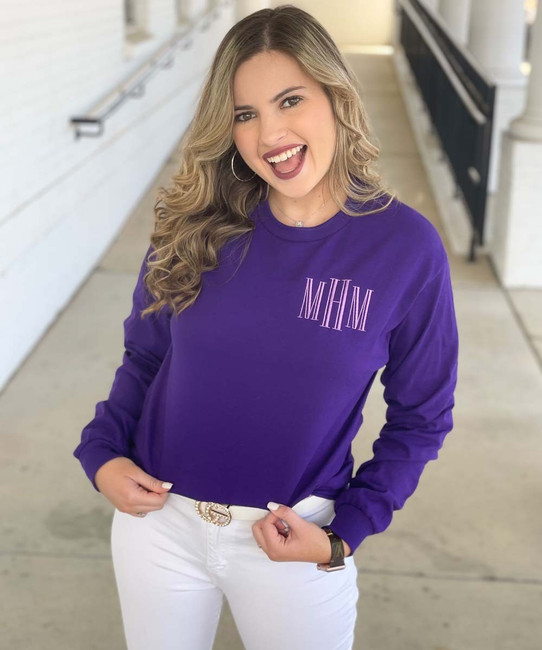 Signature Embroidered Logo Long Sleeve – GrahamMertz