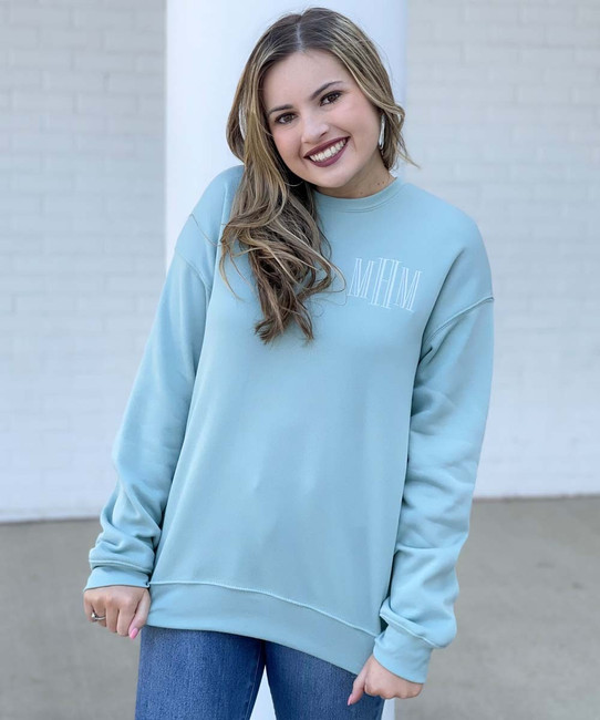 Bella Canvas Sponge Fleece Drop Shoulder Crewneck Sweatshirt