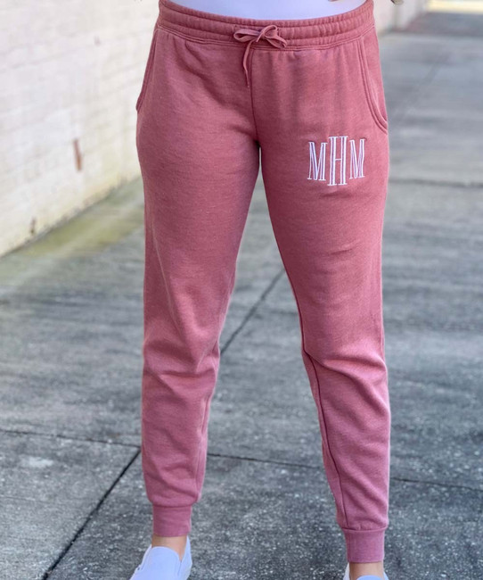 Monogrammed Pants