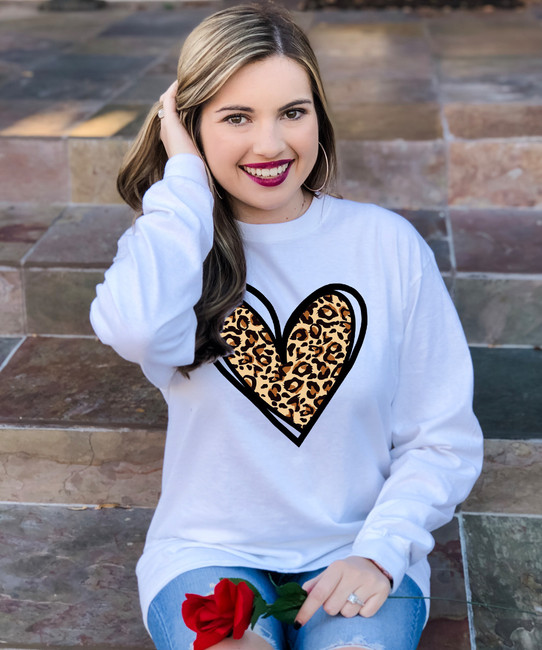 Leopard Heart Shirt